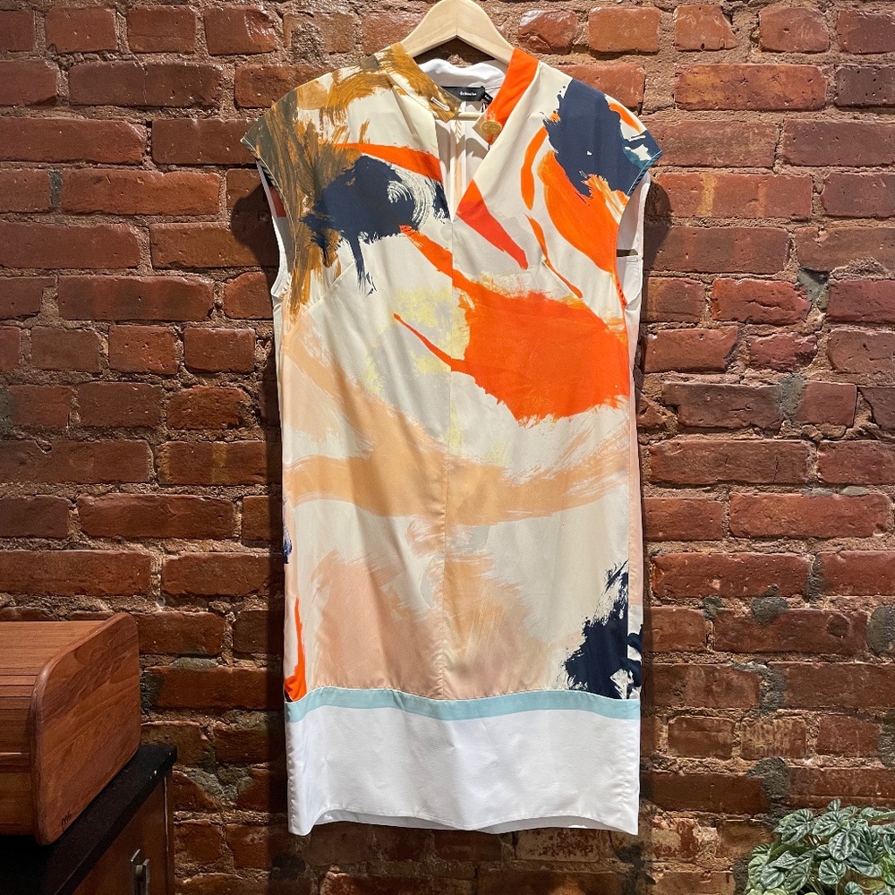 Proenza Schouler Printed Marocaine Dress, size 6